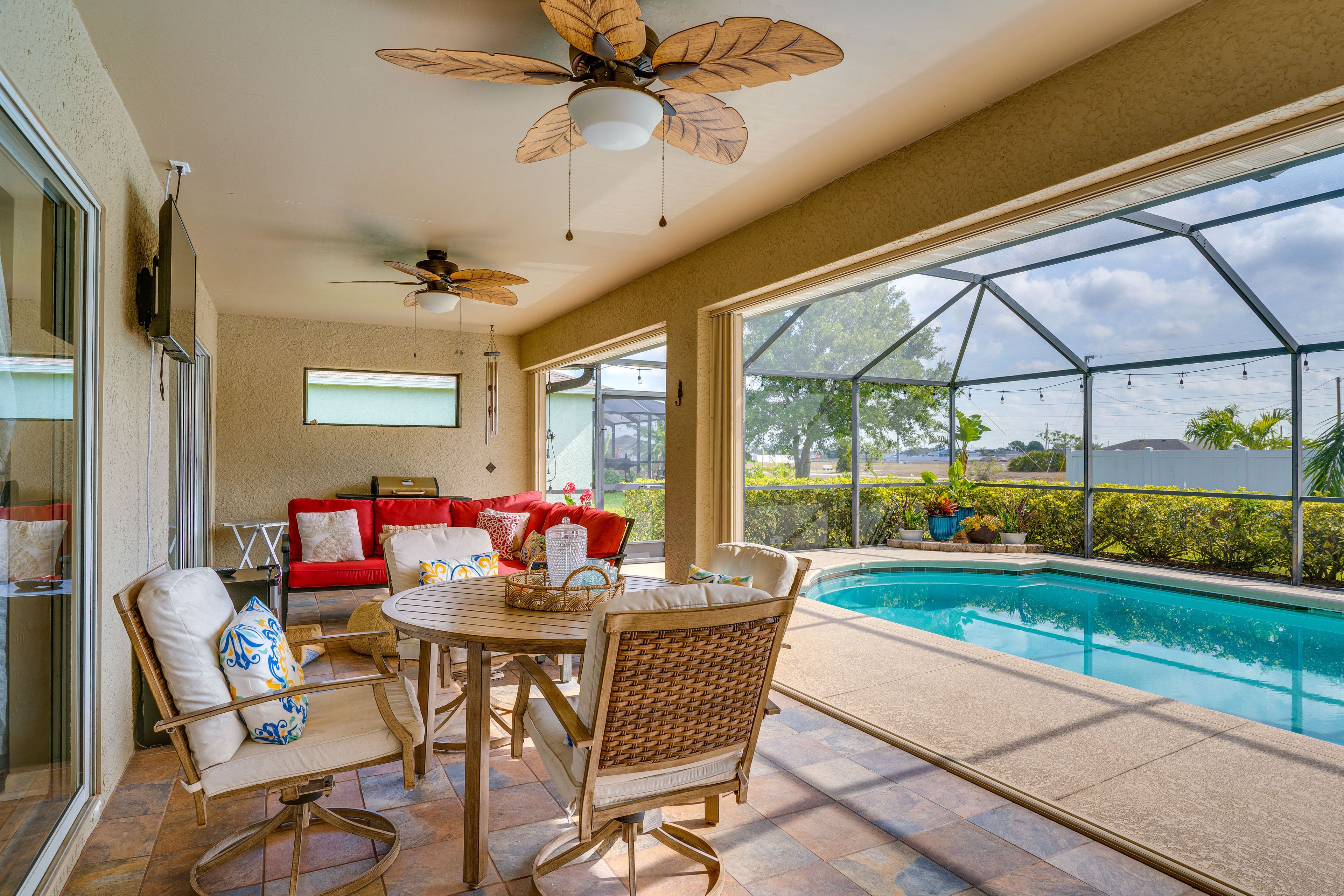 Cape Coral Vacation Rental: Saltwater Pool & Lanai