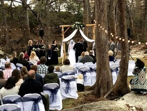 Área para banquetes al aire libre