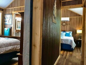 2 bedrooms, bed sheets