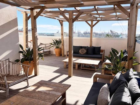 Rooftop terrace