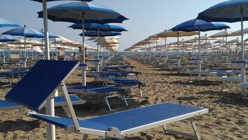 Private beach nearby, sun-loungers, beach umbrellas, beach towels