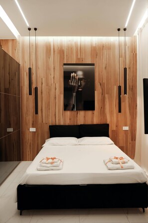 1 bedroom, desk, soundproofing, iron/ironing board - Doryana Luxury (Napoli)