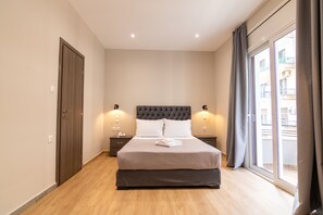 Economy Double or Twin Room | Hypo-allergenic bedding, minibar, desk, laptop workspace - New Amaryllis Hotel (Athens)