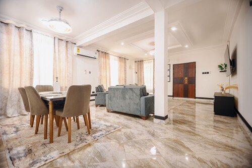 Modern 2 bedroom fully furnished townhouse in a gated community near Aburi