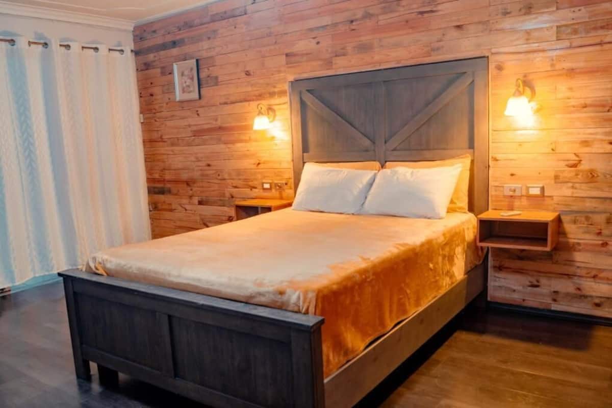 Habitación doble económica | 1 habitación, tabla de planchar con plancha y wifi gratis