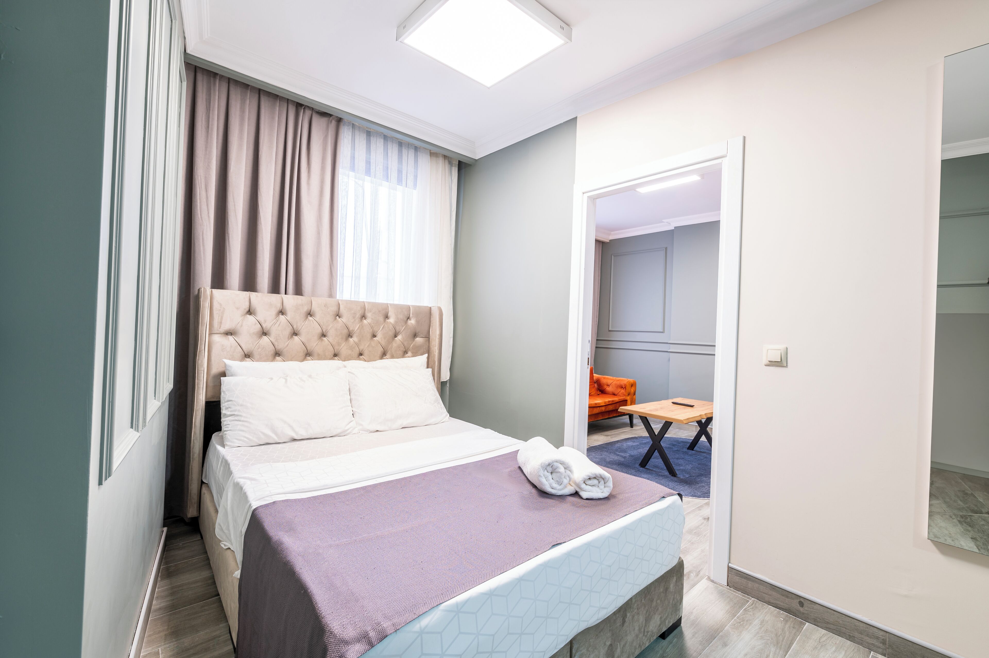 Familien-Suite | Bettwäsche aus ägyptischer Baumwolle, hochwertige Bettwaren, Minibar