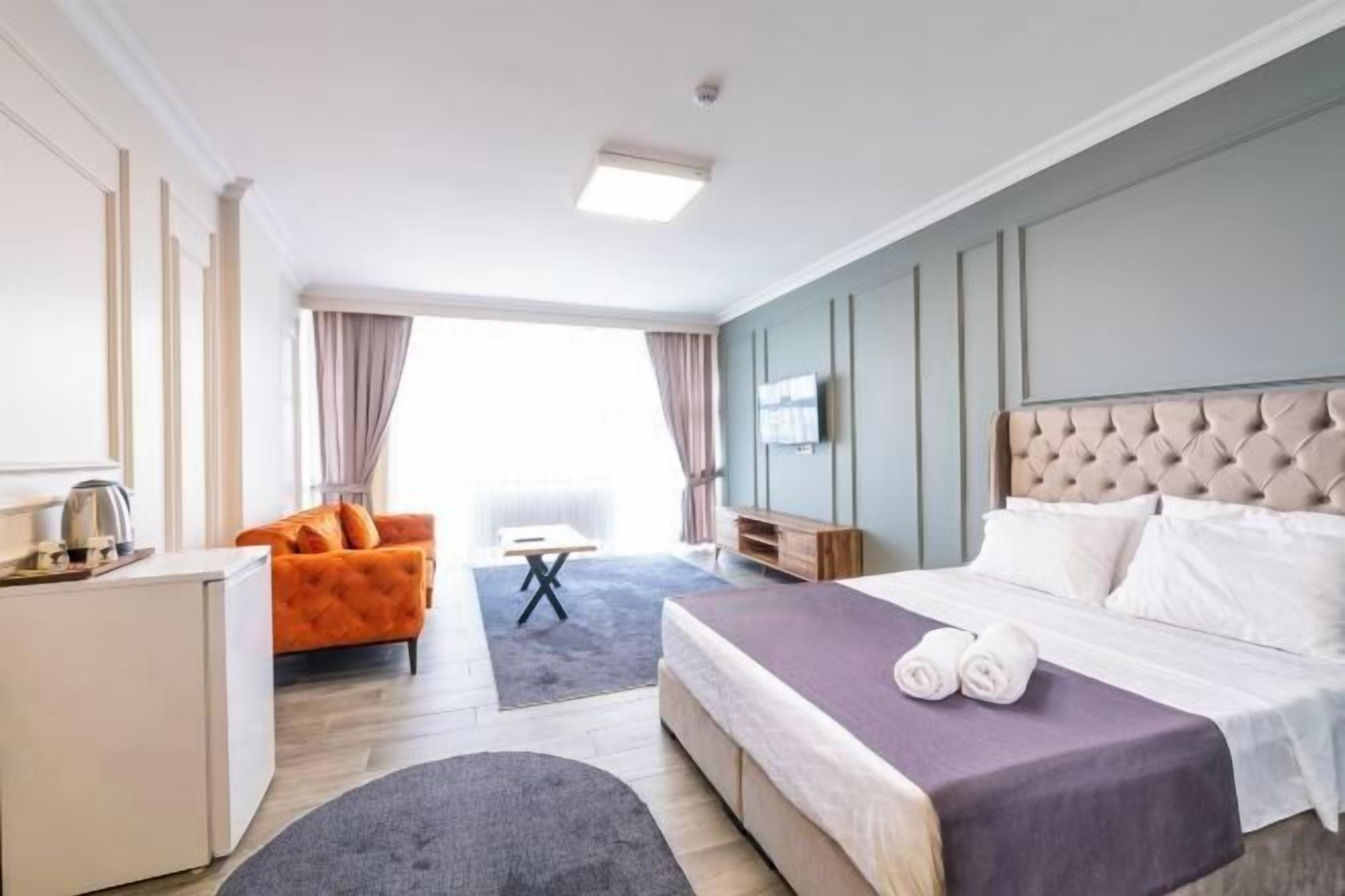 Bettwäsche aus ägyptischer Baumwolle, hochwertige Bettwaren, Minibar