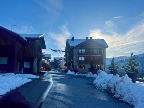 La Plagne Montalbert - Cozy ski-in/ski-out apartment - Family & view