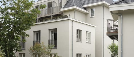 Fachada de la propiedad