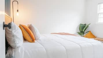 2 slaapkamers, een bureau, gratis wifi, beddengoed