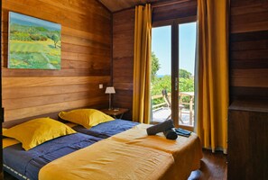 5 chambres, bureau, lit de bébé portatif, accès au Wi-Fi (inclus)