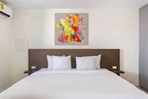 1 chambre, coffres-forts dans les chambres, fer et planche Ă repasser