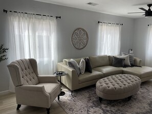 TV connectée, cheminée