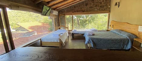 1 habitación, wifi y ropa de cama