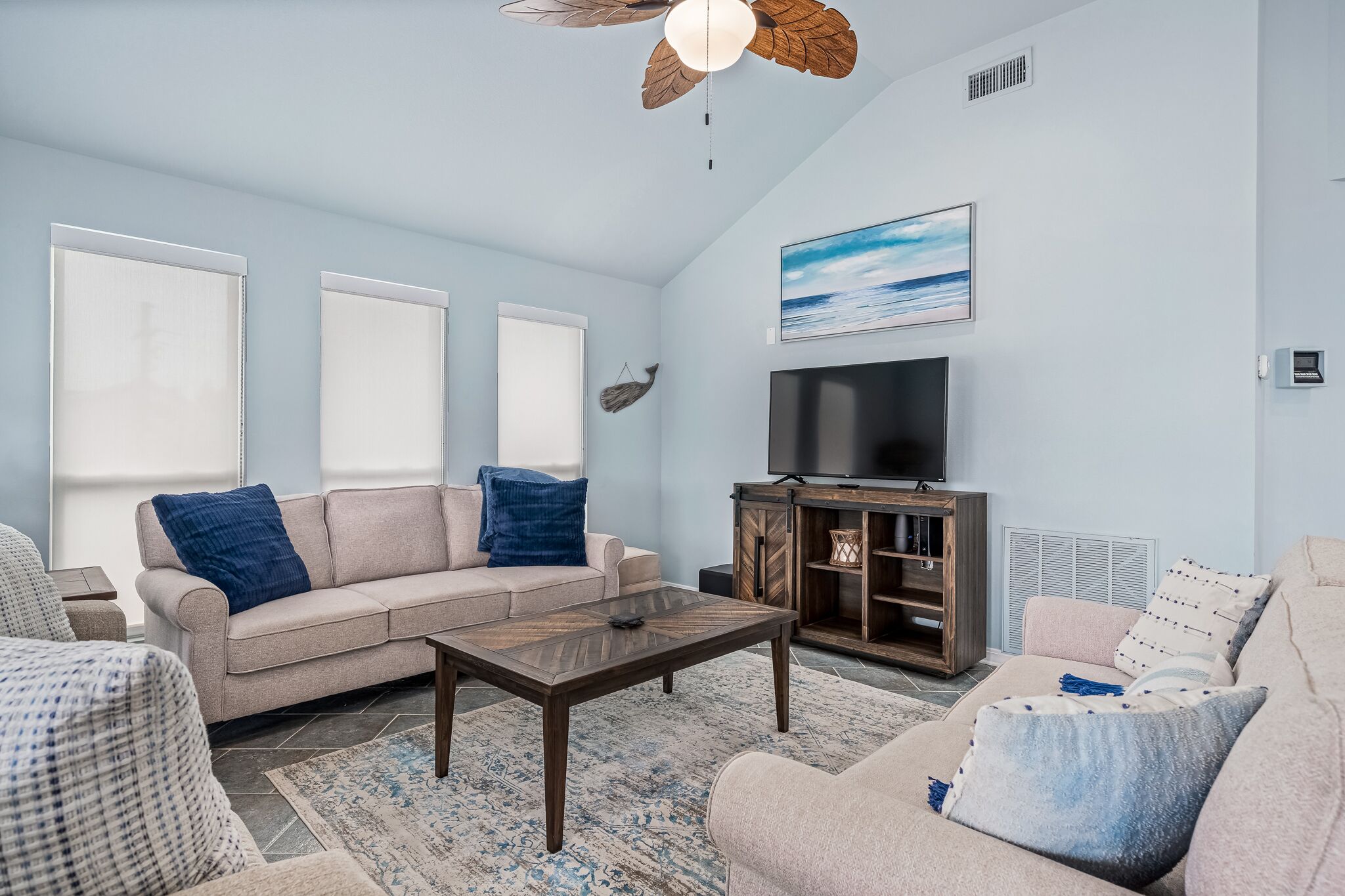 Enjoy amazing Bay views from Seaside Sanctuary!