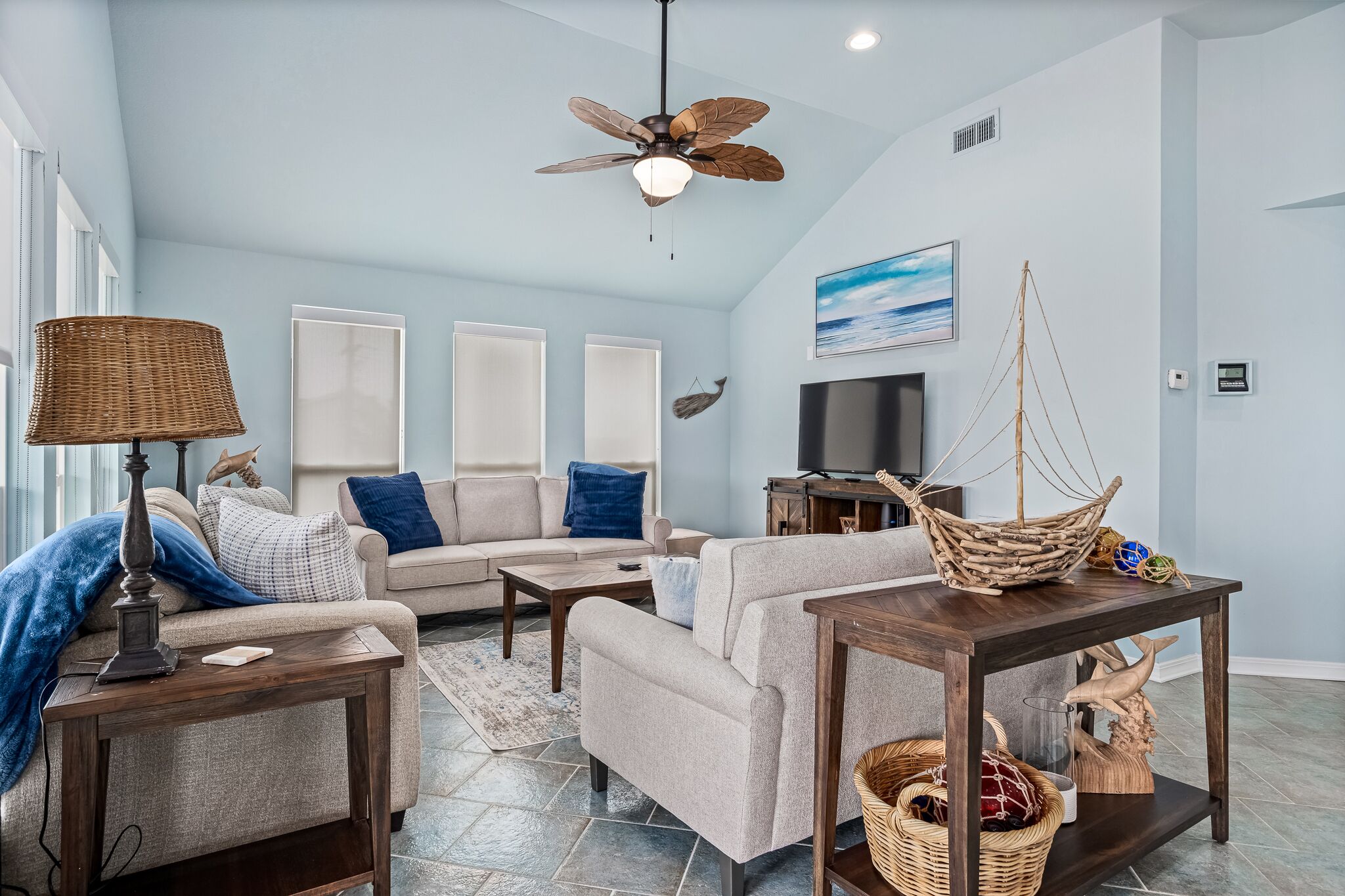 Enjoy amazing Bay views from Seaside Sanctuary!