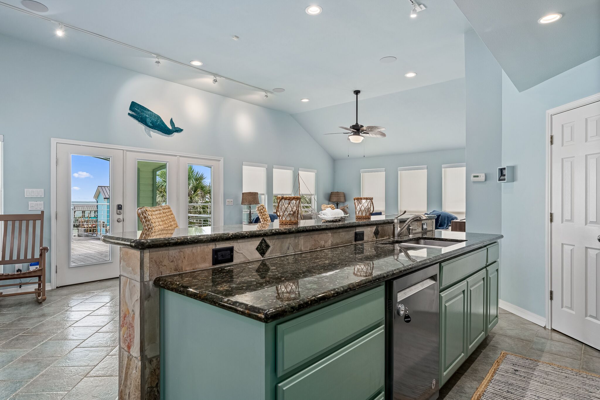 Enjoy amazing Bay views from Seaside Sanctuary!