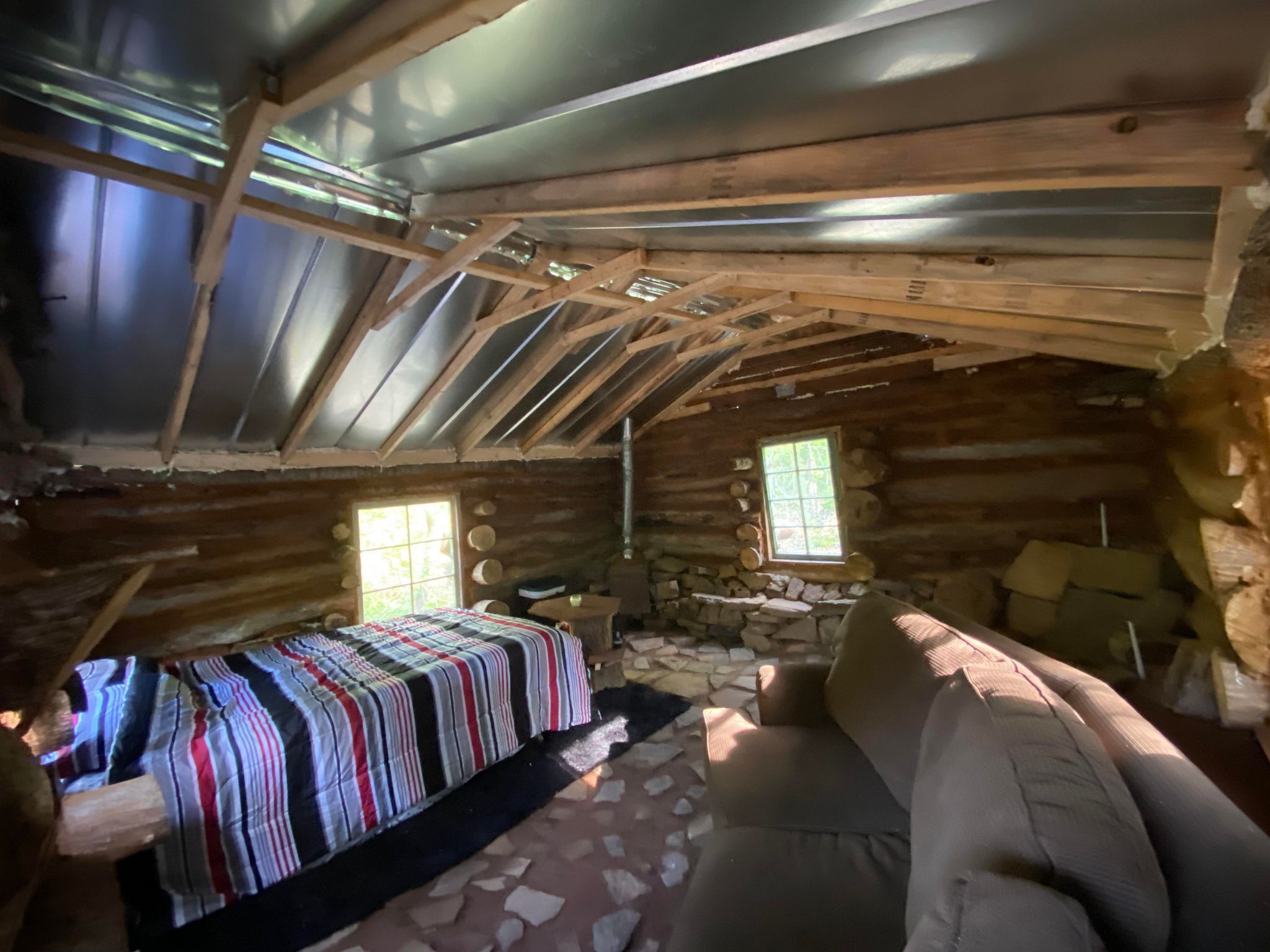 Fishing Cabin In the Woods!