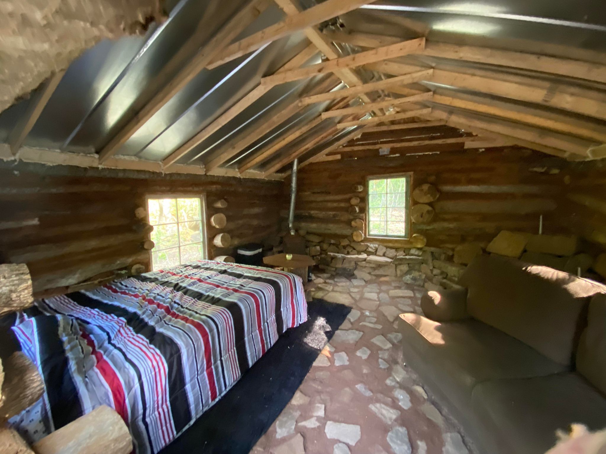 Fishing Cabin In the Woods!