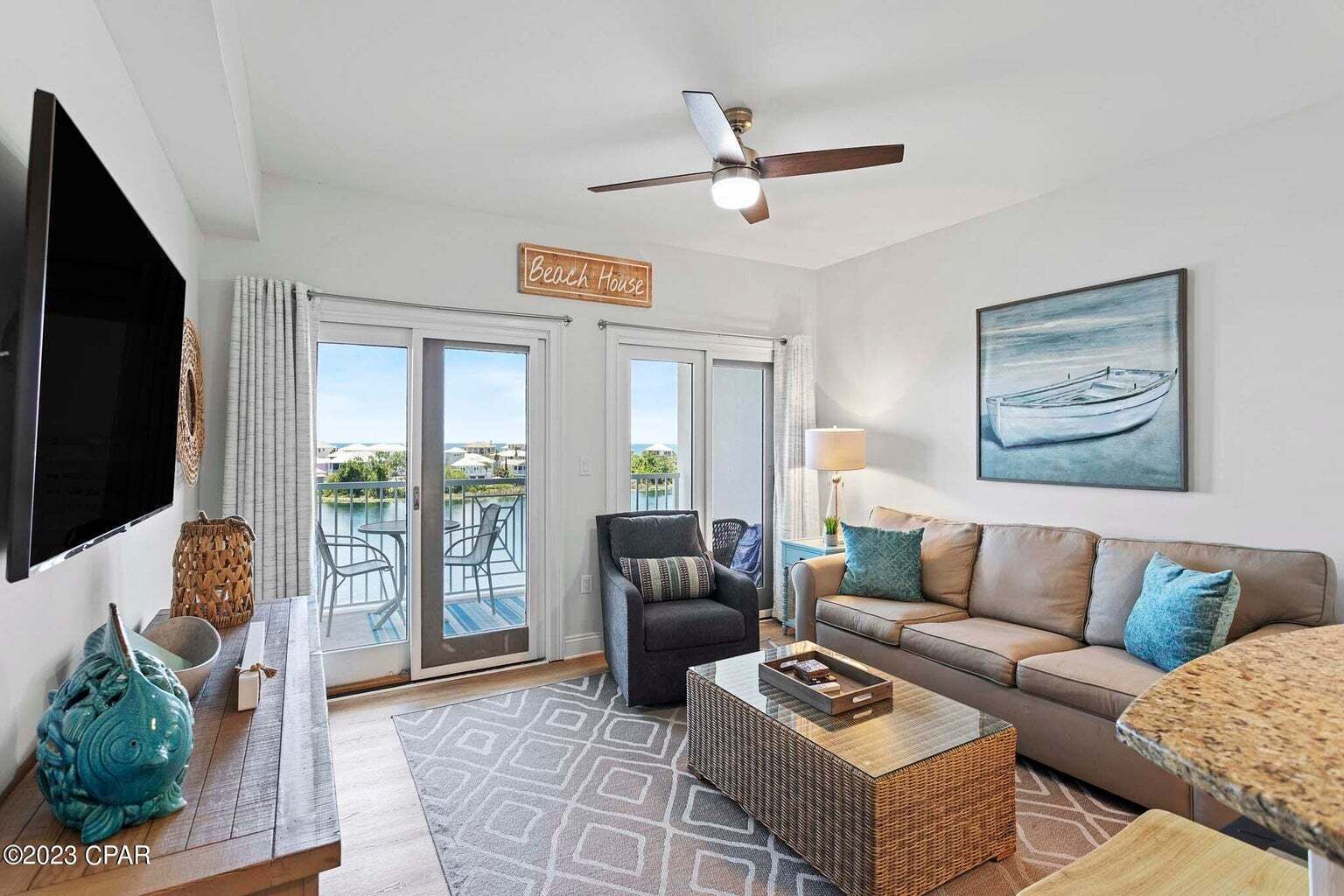 Beautiful Lake & Gulf Views, Private Beach, by 30A!