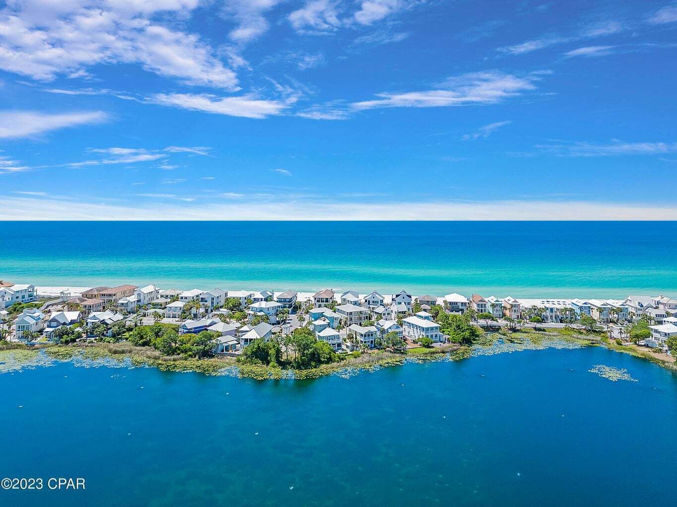 Beautiful Lake & Gulf Views, Private Beach, by 30A!