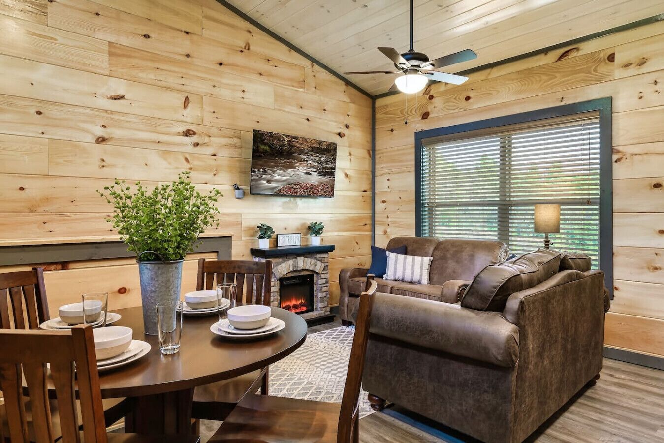 TV, caminetto, videogiochi