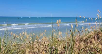 Maison Avec Jardin Dans Environnement Calme à 5' de la Plage