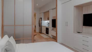 1 habitación, wifi y ropa de cama