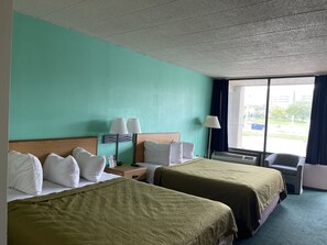 1 bedroom, individually decorated, individually furnished, desk