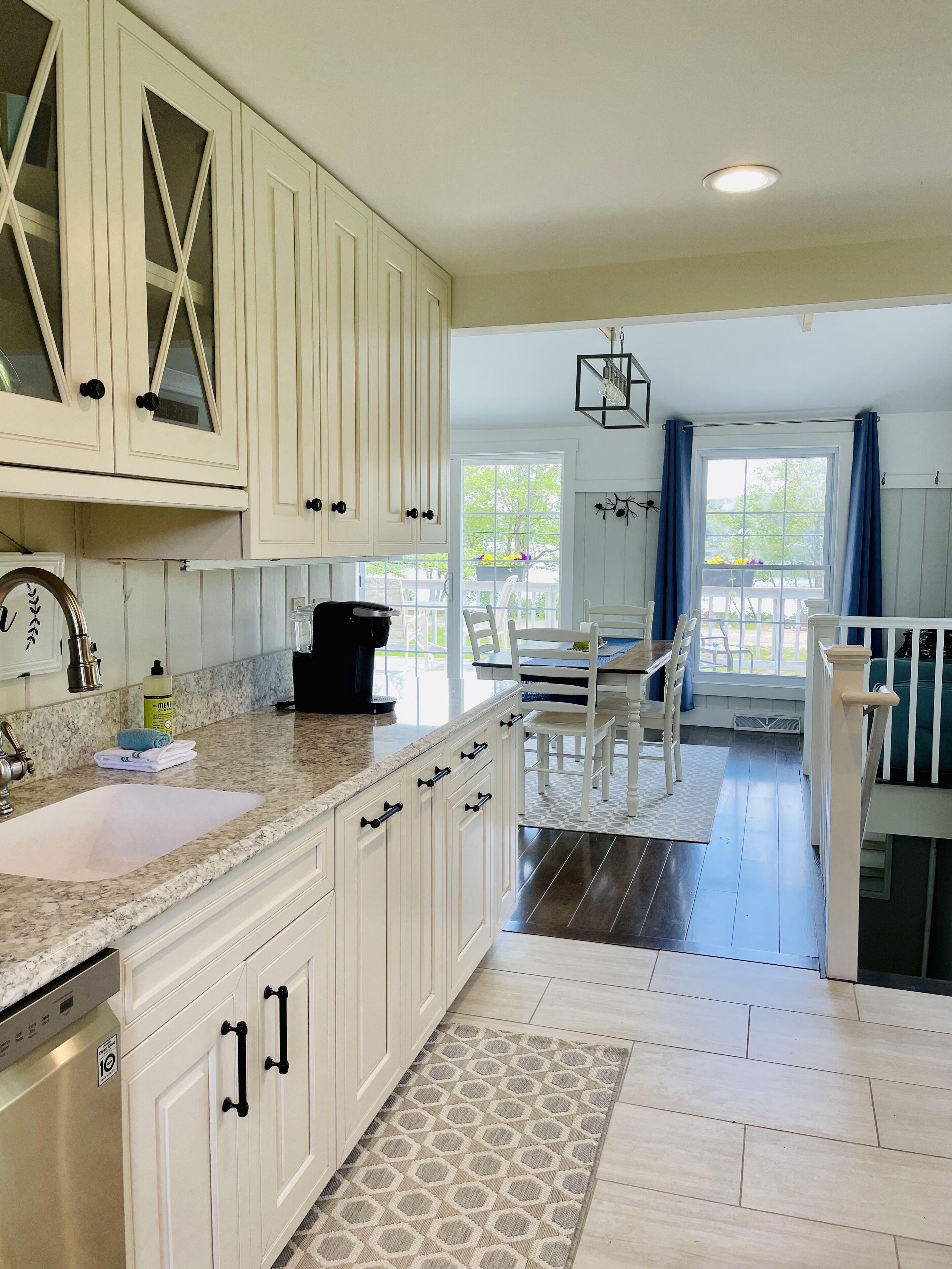 Granite Lake NH Waterfront Cottage with Private Dock and Sandy Swimming Area