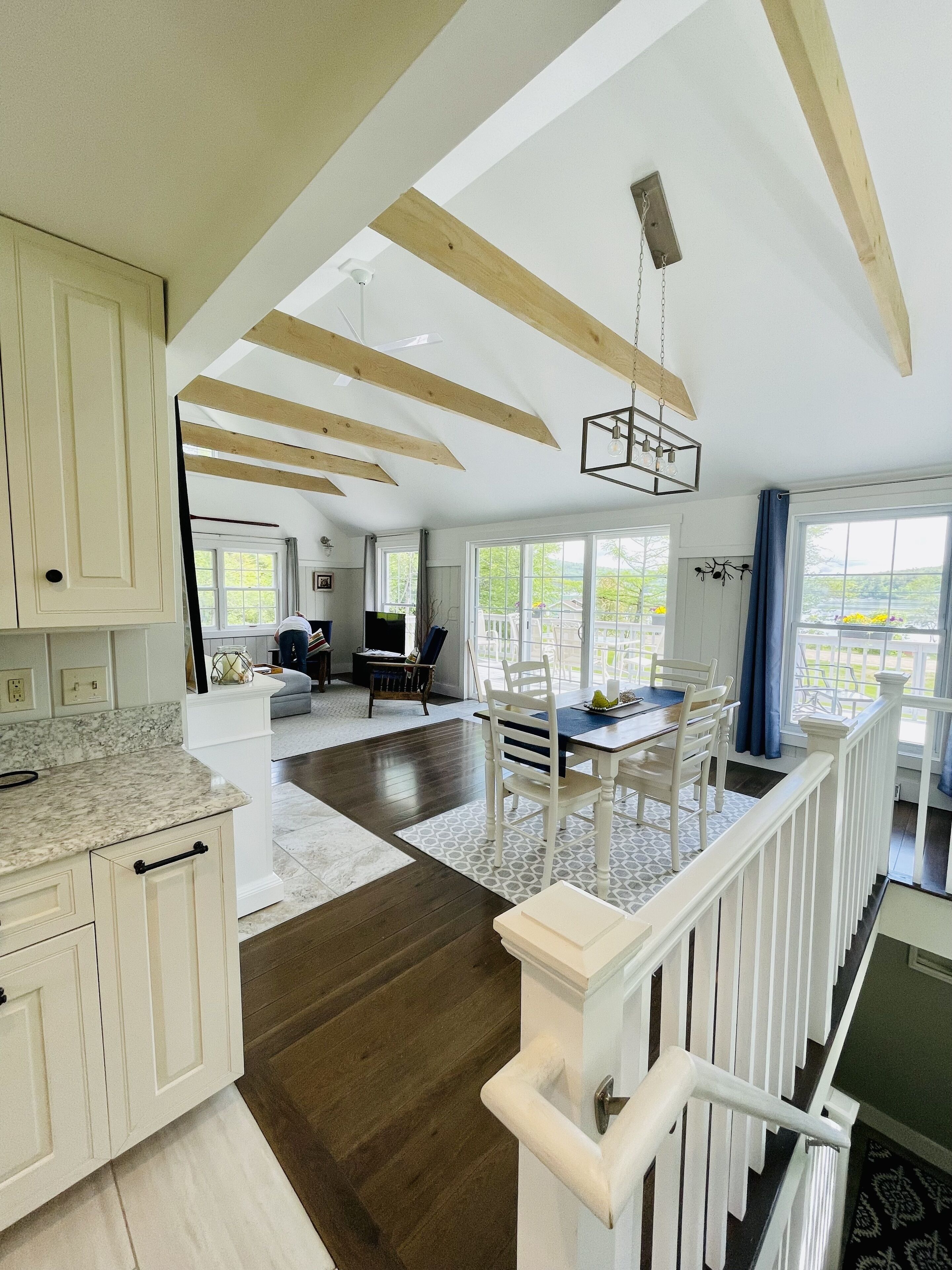 Granite Lake NH Waterfront Cottage with Private Dock and Sandy Swimming Area