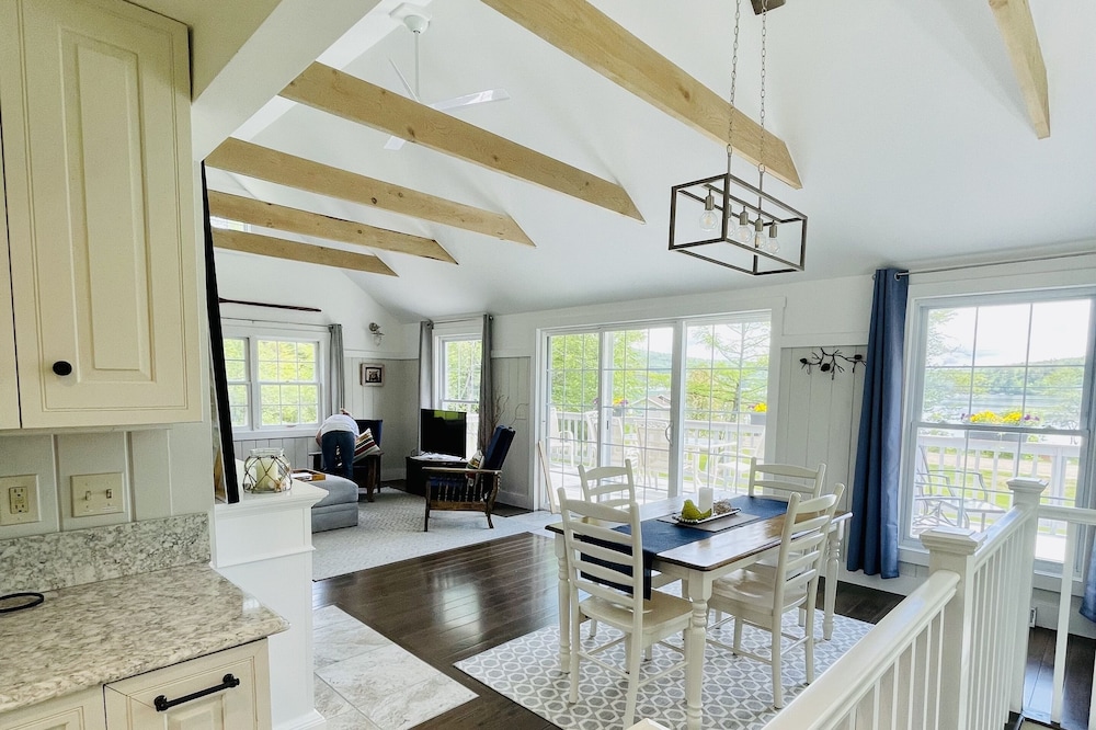 Granite Lake NH Waterfront Cottage with Private Dock and Sandy Swimming Area