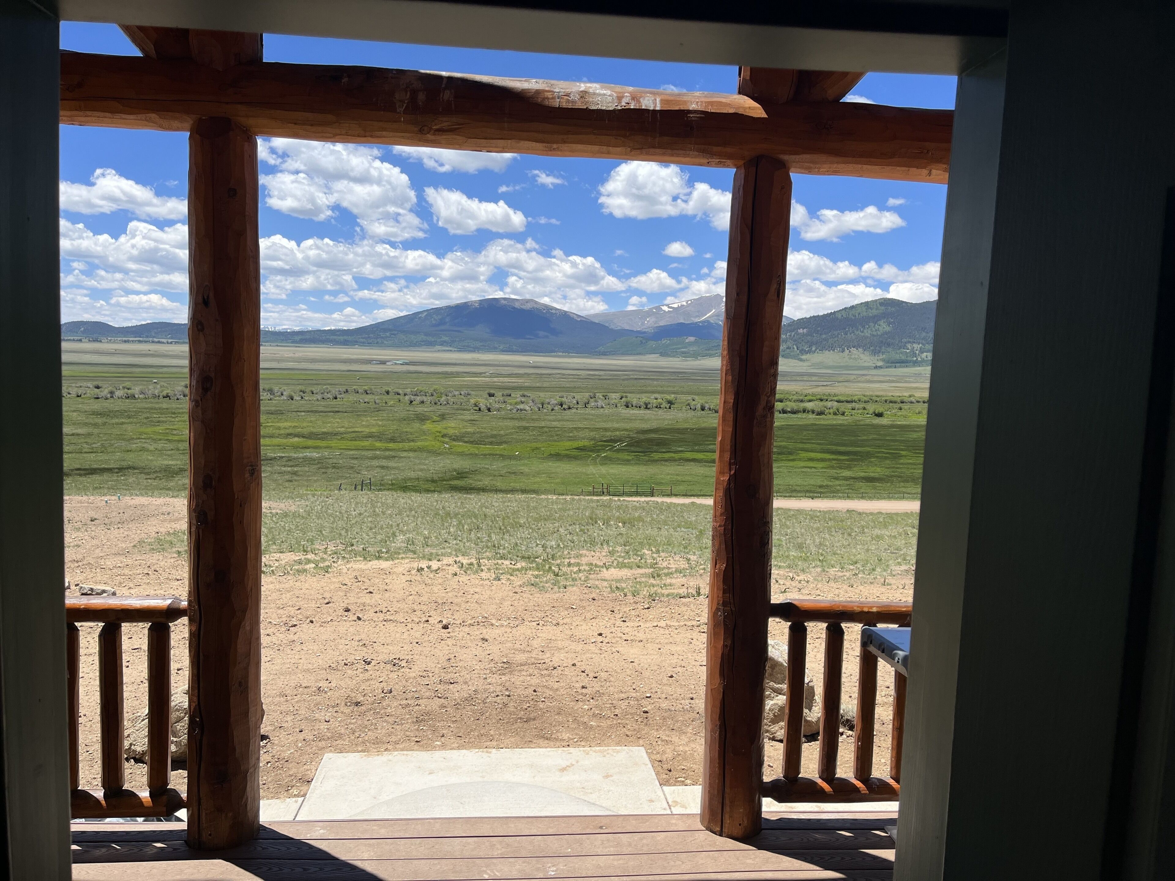Kenosha Log Cabin with Beautiful Mountain Views