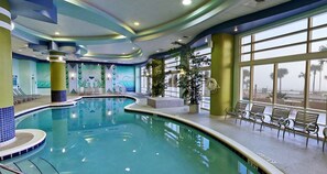 Indoor pool, outdoor pool