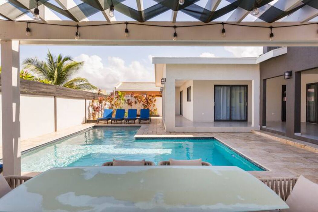 Alberca al aire libre 