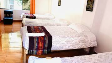 Down comforters, free WiFi, bed sheets