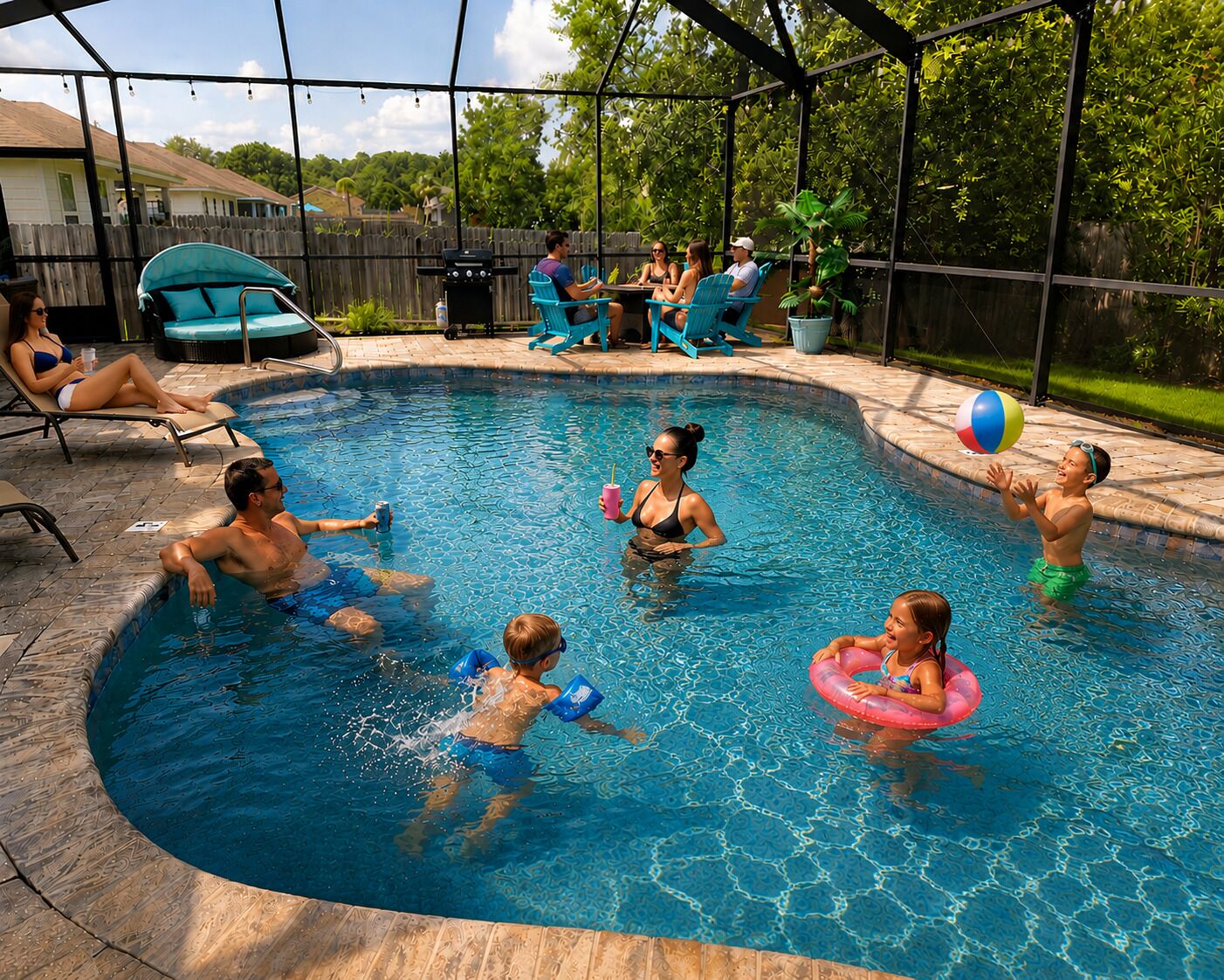 Plenty of room for families to spread out and enjoy their stay