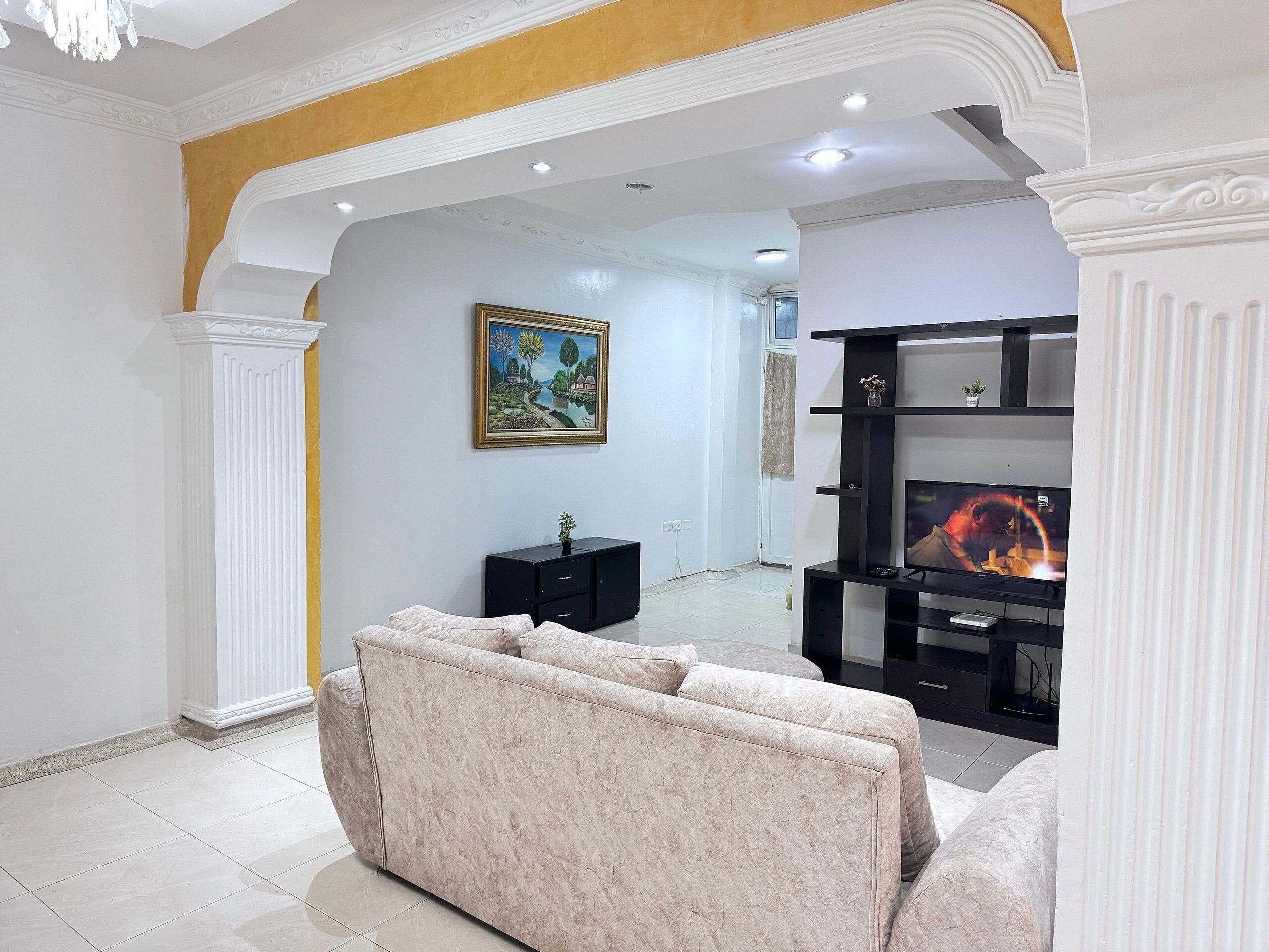 Basic Apartment | Living area | TV