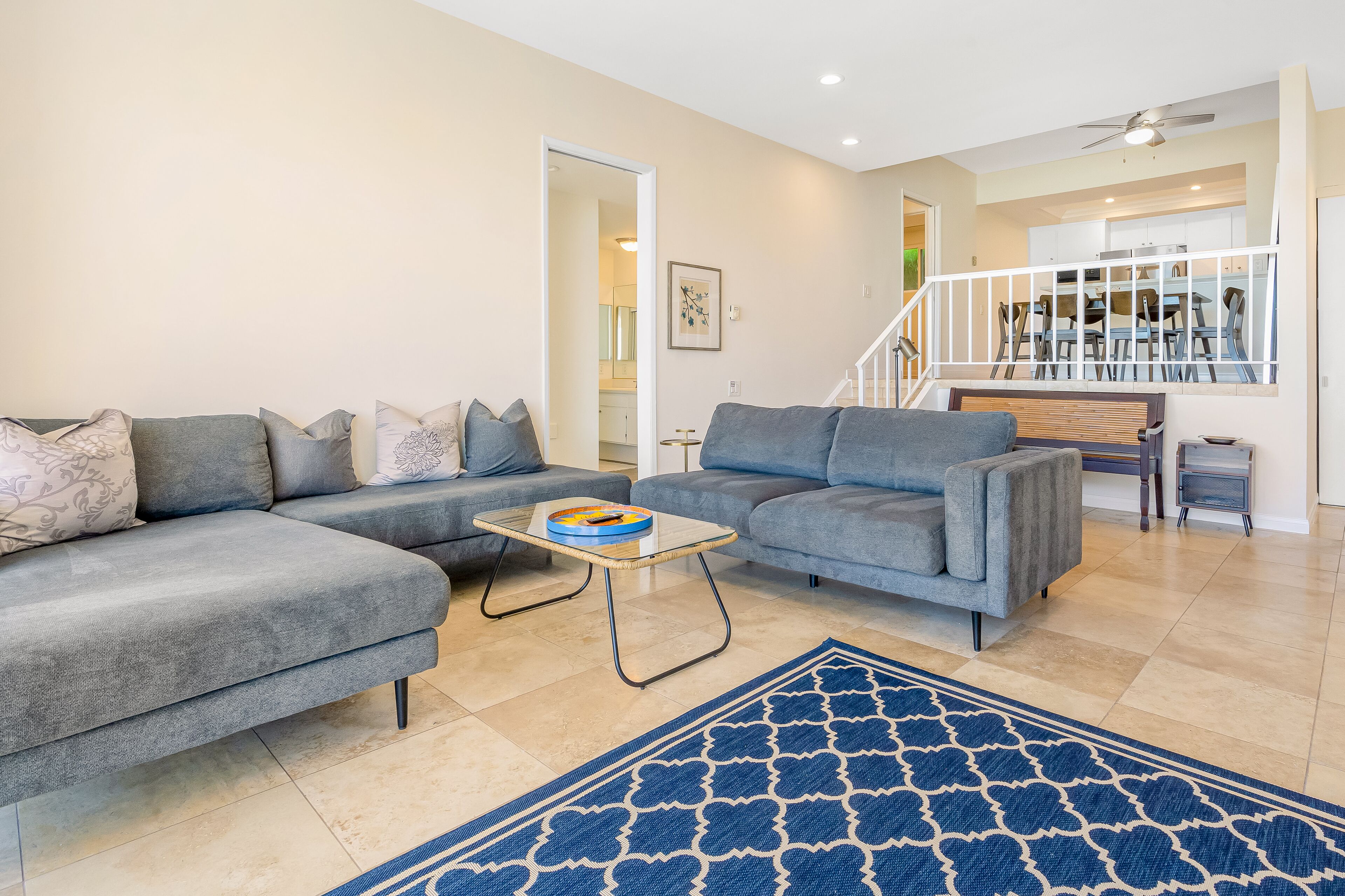 Charming condos with ocean view, balcony, full kitchen, & W/D