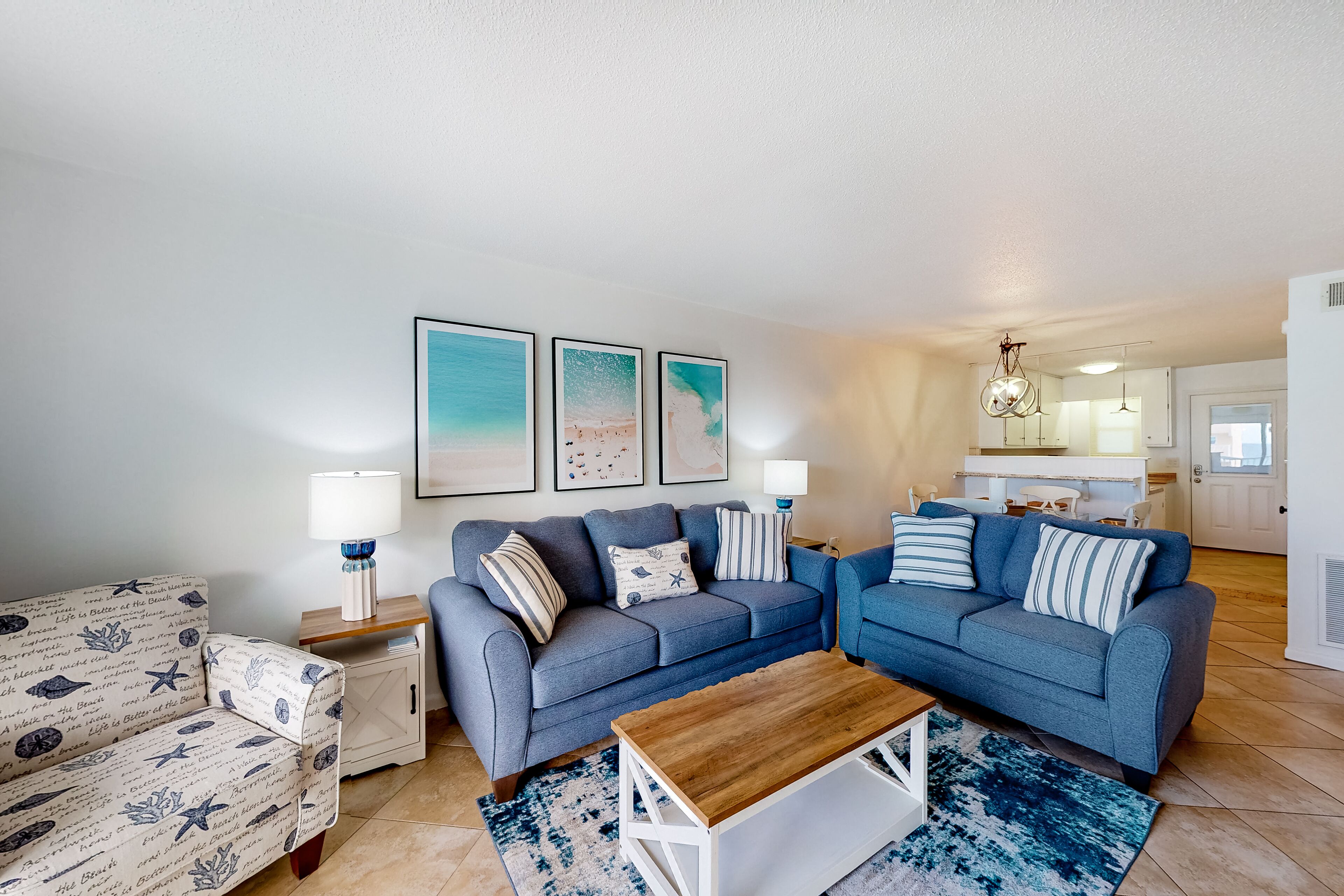 Coastal condo with pool & beach access - scenic balcony, central AC, and W/D