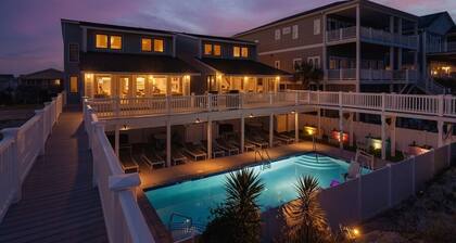 Beachfront, Heated POOL, Golf Cart & EV Charging