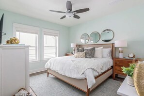 4 bedrooms, iron/ironing board - Family 30A Getaway: Walk to Beach + Golf Cart 4BR/5BA (Santa Rosa Beach)