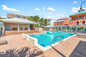 Pool - Family 30A Getaway: Walk to Beach + Golf Cart 4BR/5BA (Santa Rosa Beach)