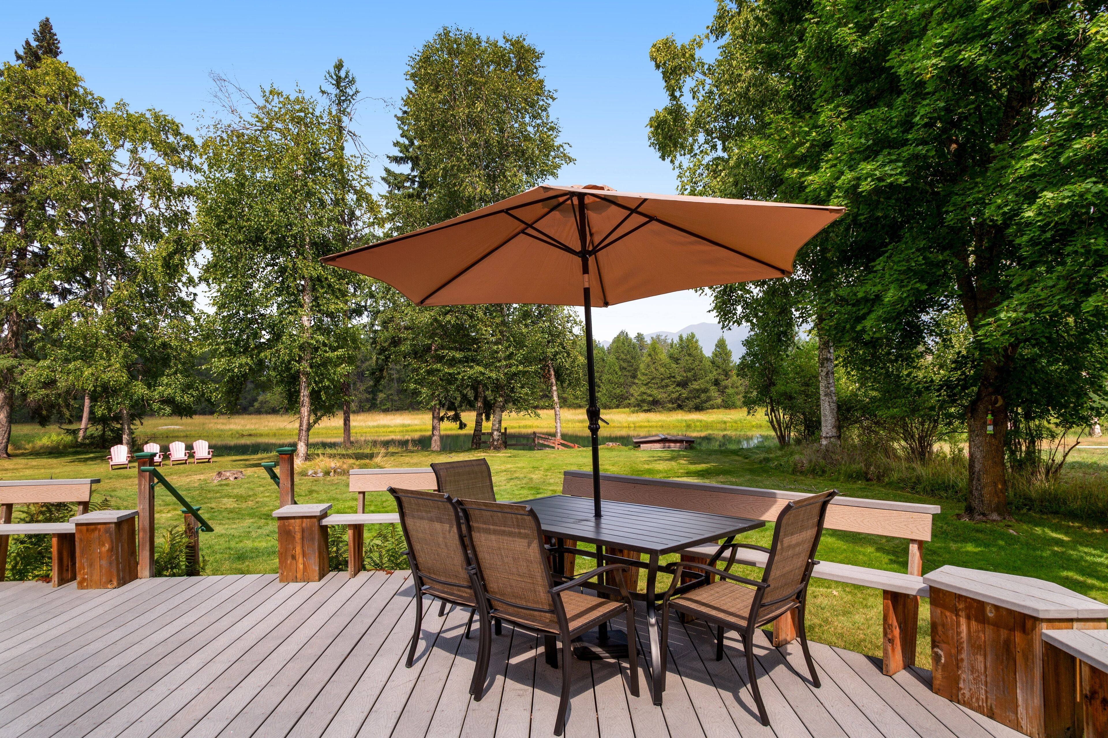 Riverfront home with private dock, grill, deck, river views, fireplace - dogs OK