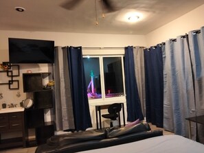 Free WiFi, bed sheets