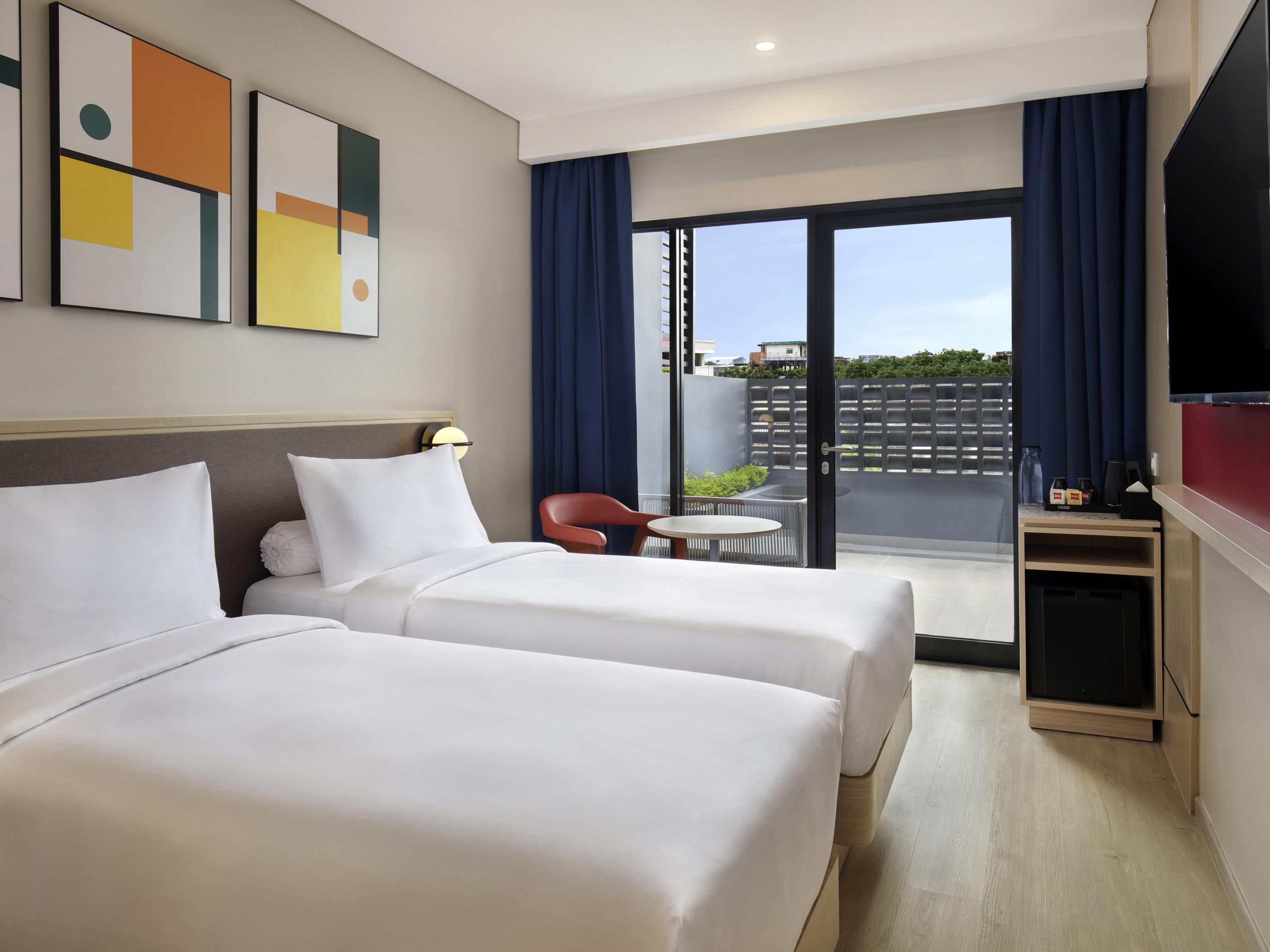 Standard Room, 2 Single Beds, Balcony