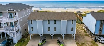 Oceanfront Oasis Sleeps 48! Golf Carts Heated pool