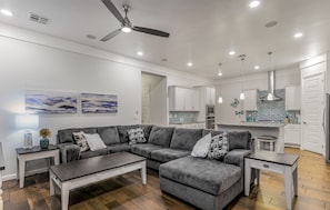 Smart TV, fireplace - 4 Bedroom Contemporary Model Home (Las Cruces)