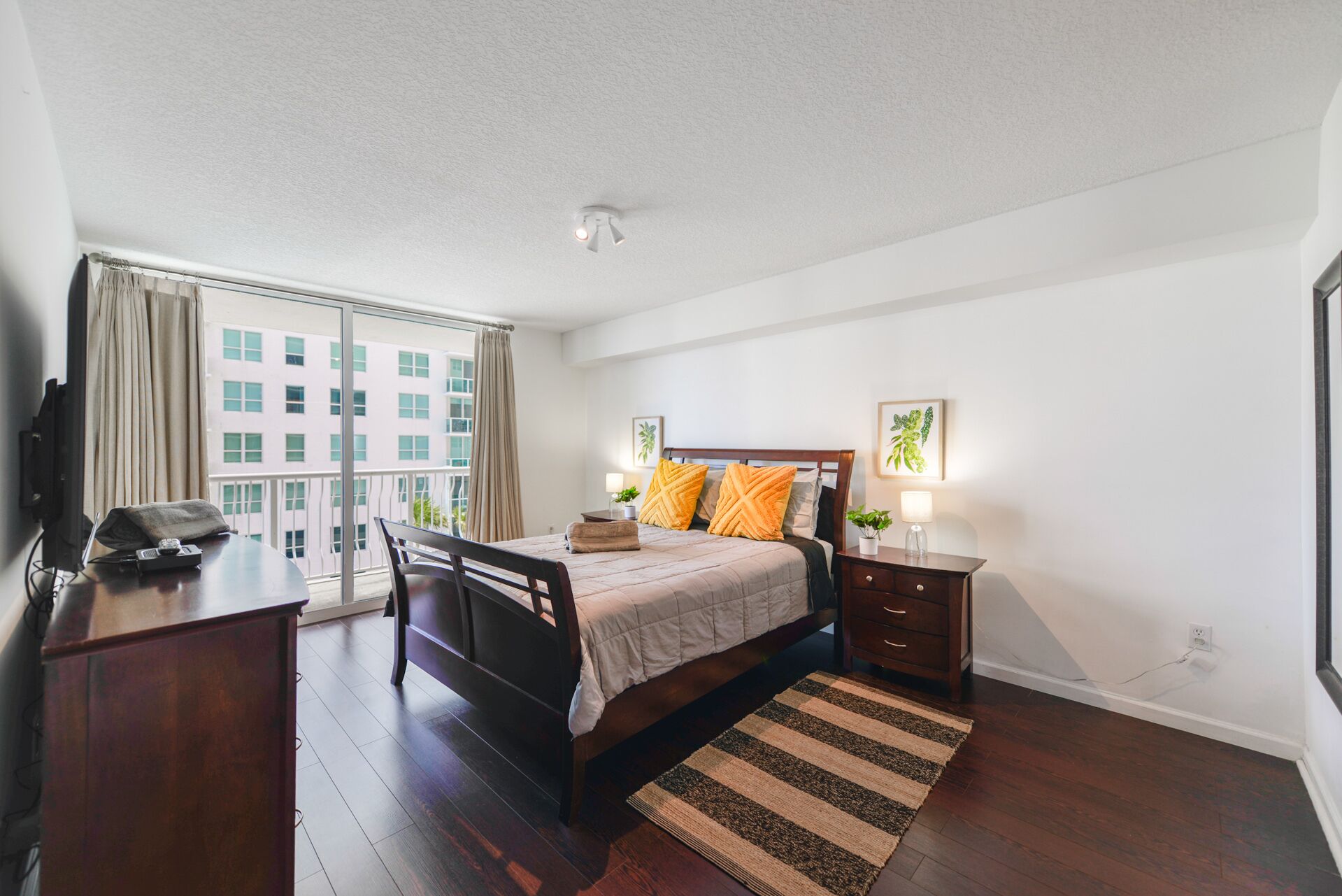 Pool view from Exclusive Brickell Condo 