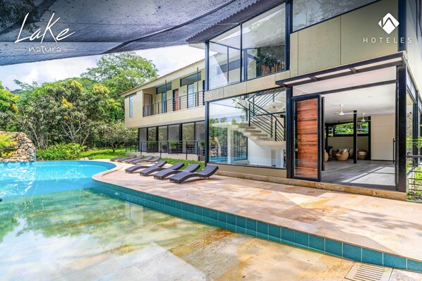 Façade de l’hébergement